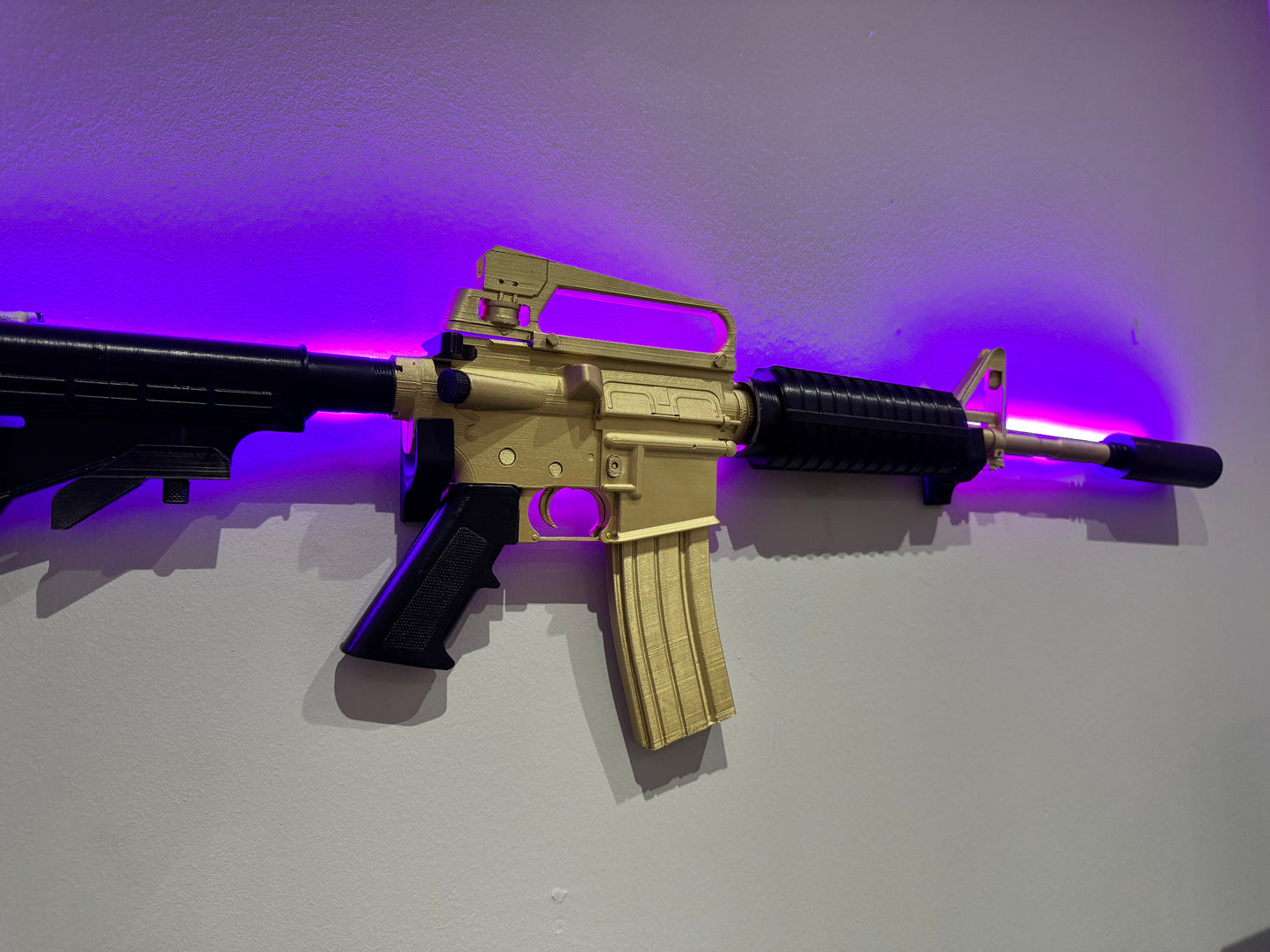 3D Printed M4A1-S RGB Display Piece – Limited Edition - 3DArtStore.com
