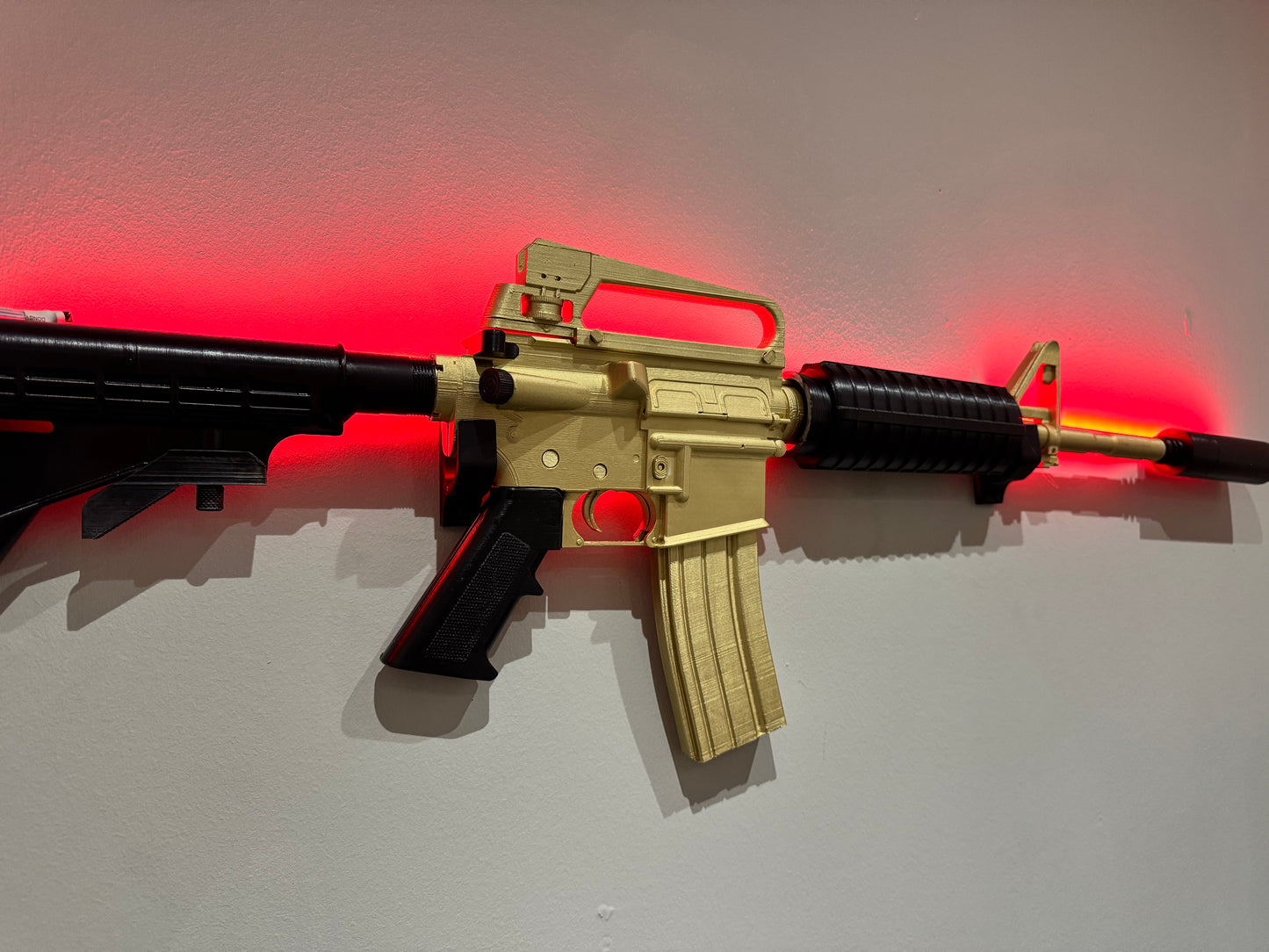 3D Printed M4A1-S RGB Display Piece – Limited Edition - 3DArtStore.com